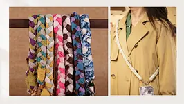 VINTAGE FABRIC SERIES MOBILE PHONE CHAIN